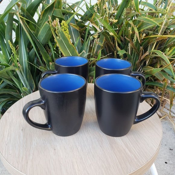 NEW Stone Lain 4 Piece Stoneware mugs cups Coffee Tea dishes Dinnerware - Picture 9 of 10